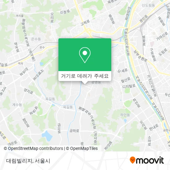 대림빌리지 지도