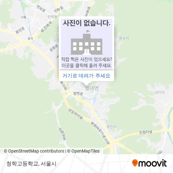 청학고등학교 지도
