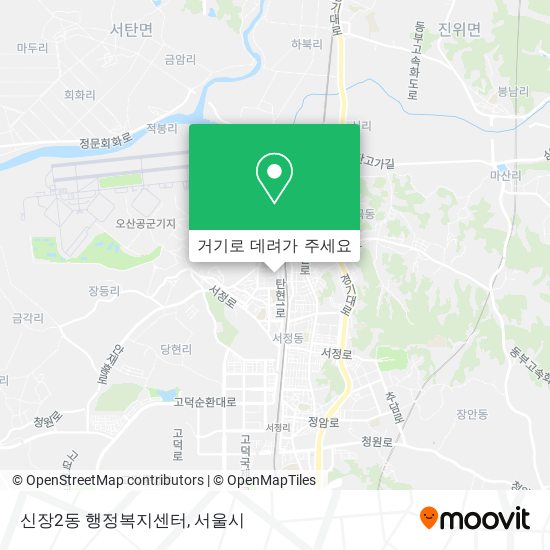 신장2동 행정복지센터 지도