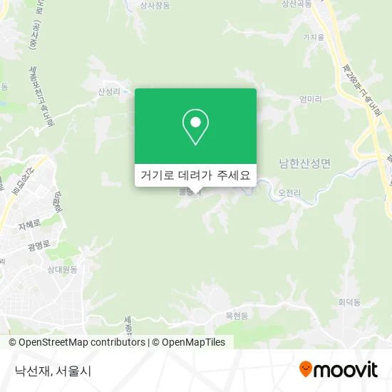 낙선재 지도