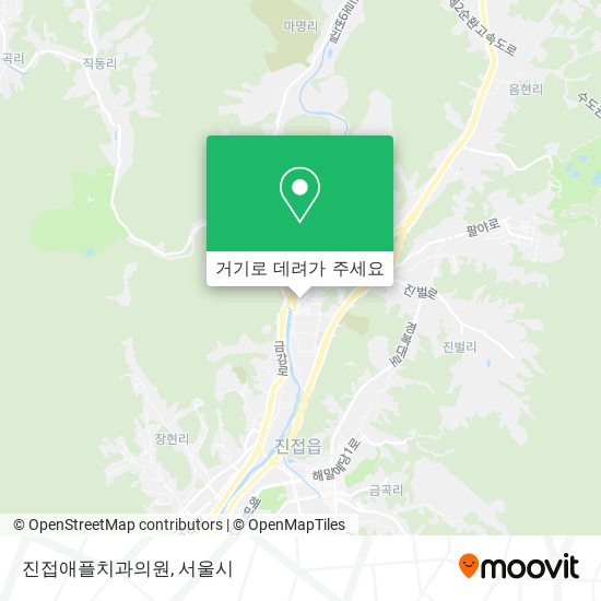 진접애플치과의원 지도