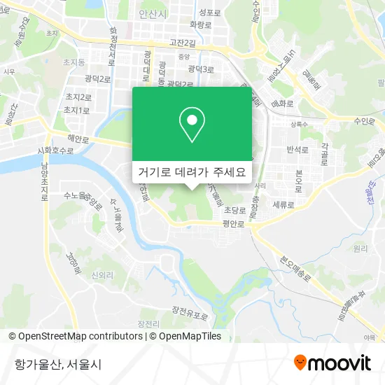 항가울산 지도