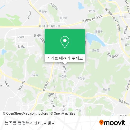능곡동 행정복지센터 지도