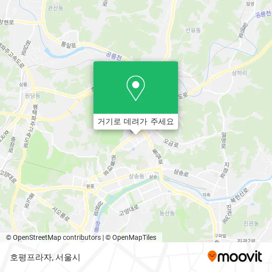 호평프라자 지도