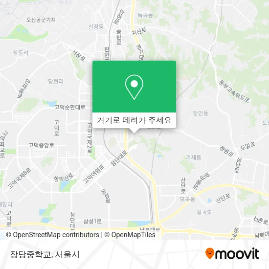 장당중학교 지도