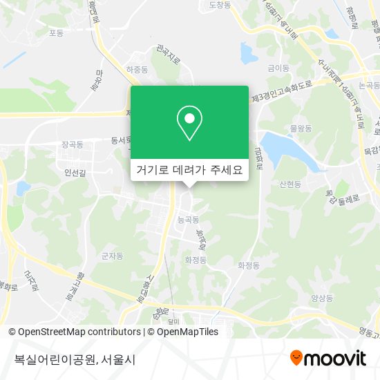 복실어린이공원 지도