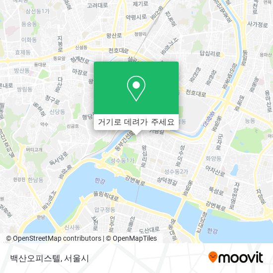 백산오피스텔 지도