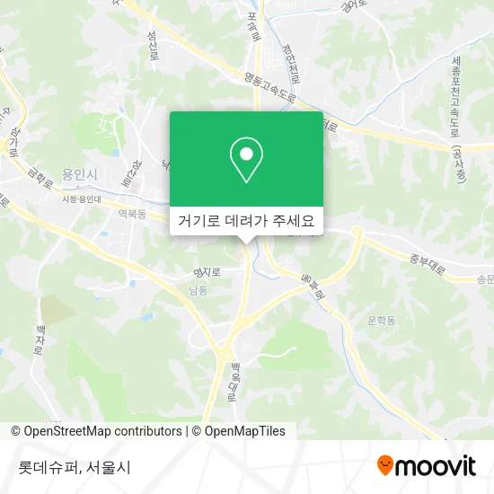 롯데슈퍼 지도