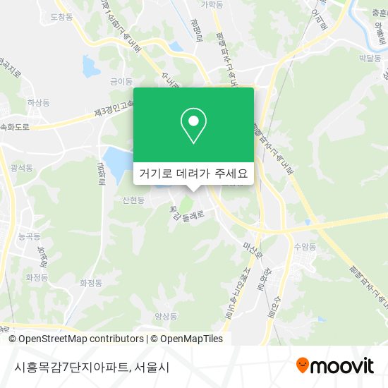시흥목감7단지아파트 지도