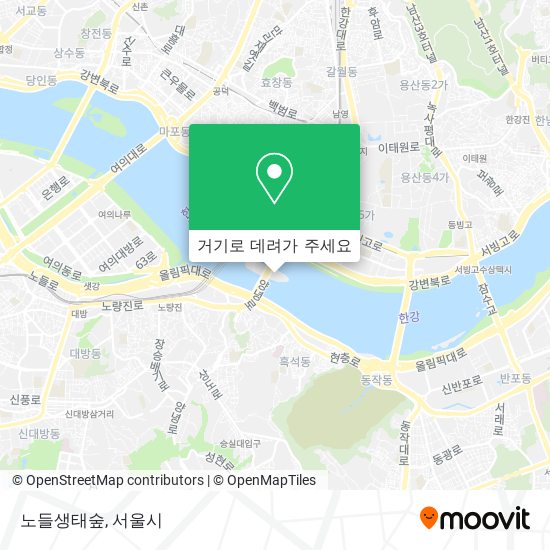 노들생태숲 지도