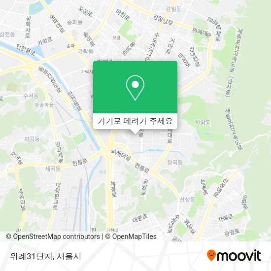 위례31단지 지도