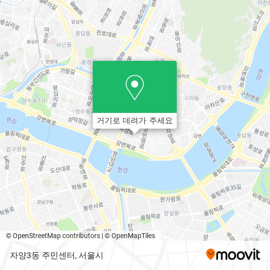 자양3동 주민센터 지도