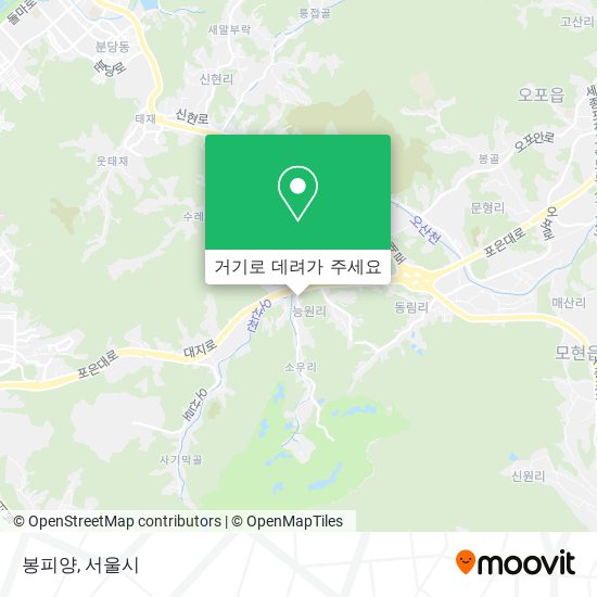 봉피양 지도