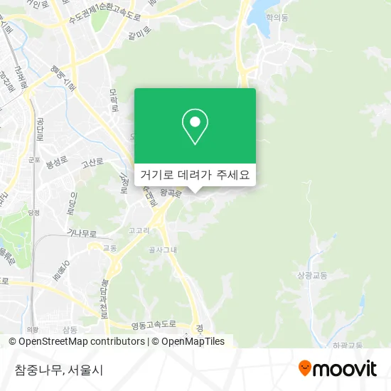 참중나무 지도
