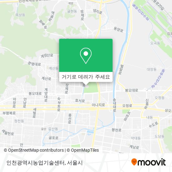인천광역시농업기술센터 지도