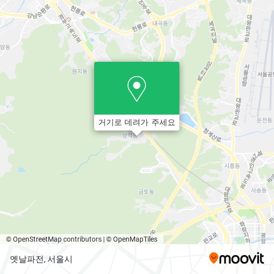 옛날파전 지도