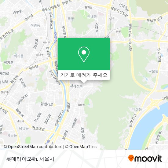 롯데리아.24h 지도