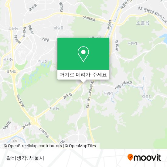 갈비생각 지도