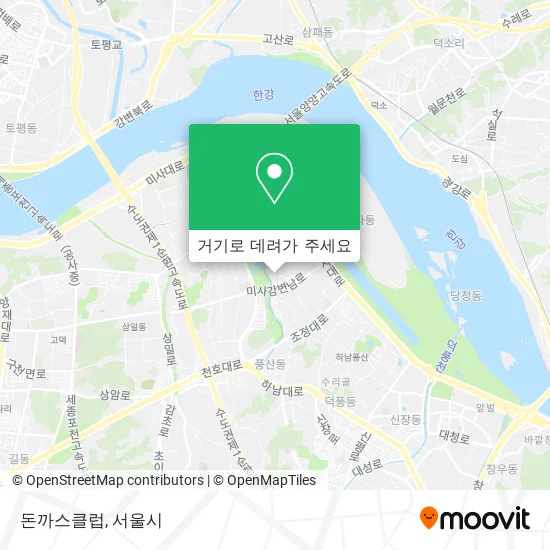 돈까스클럽 지도