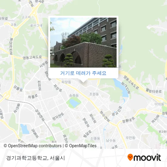 경기과학고등학교 지도