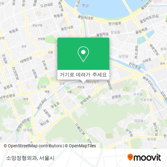 소망정형외과 지도