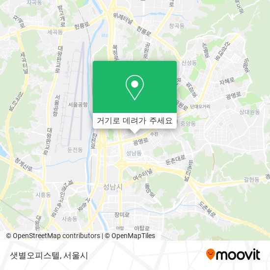 샛별오피스텔 지도