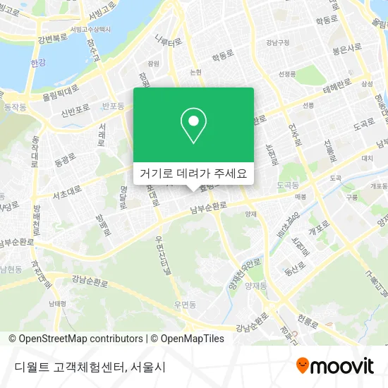 디월트 고객체험센터 지도