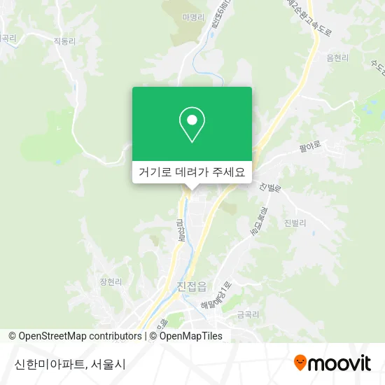 신한미아파트 지도