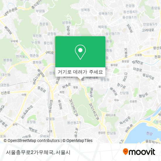 서울충무로2가우체국 지도