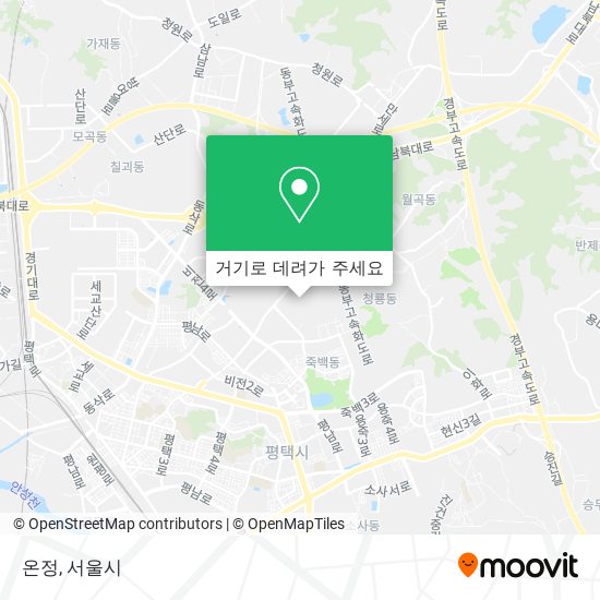 온정 지도