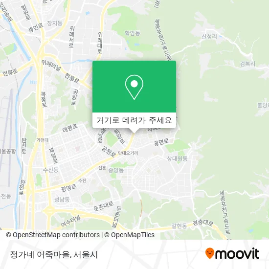 정가네 어죽마을 지도