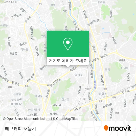 레브커피 지도