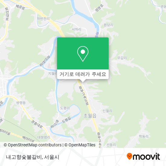 내고향숯불갈비 지도