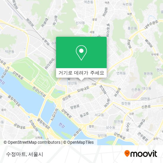수정마트 지도