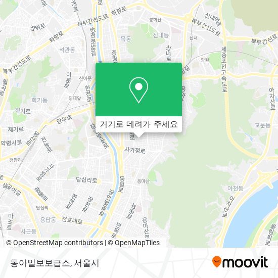 동아일보보급소 지도