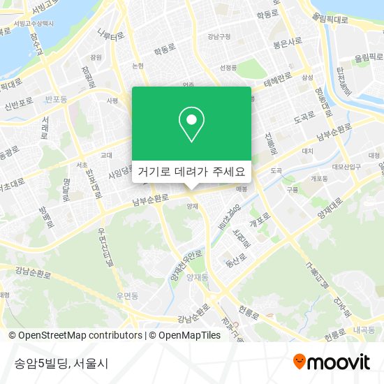 송암5빌딩 지도