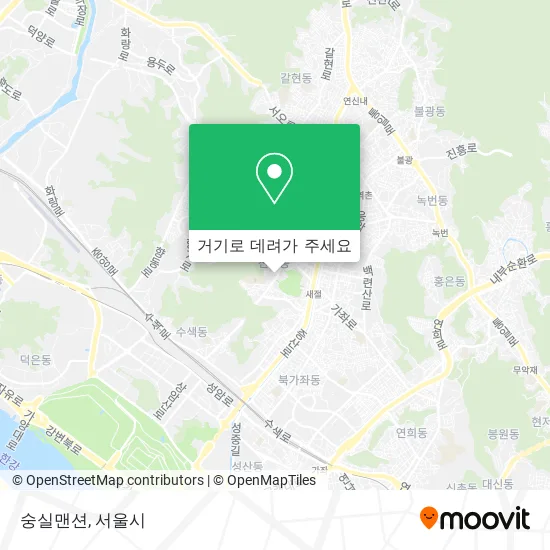 숭실맨션 지도