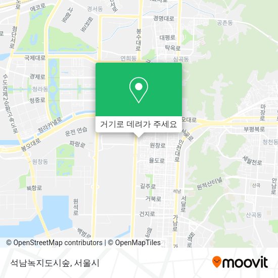 석남녹지도시숲 지도