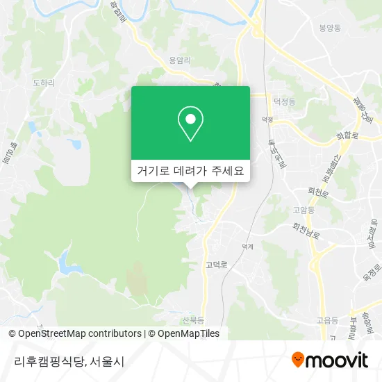 리후캠핑식당 지도