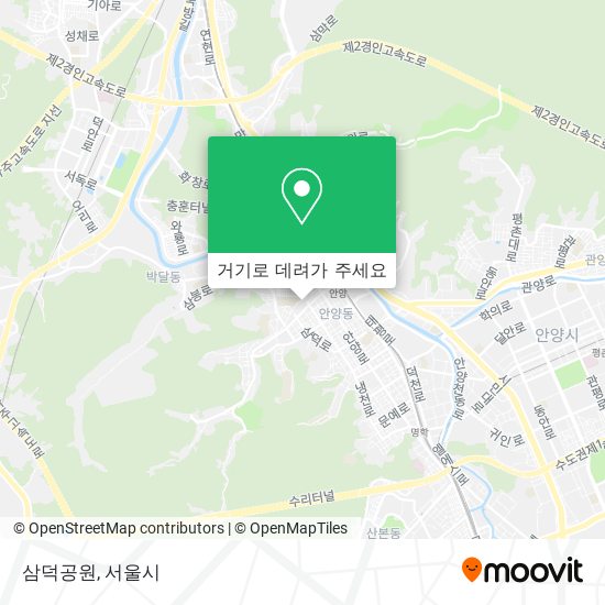 삼덕공원 지도