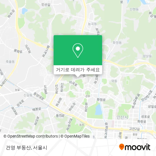 건영 부동산 지도