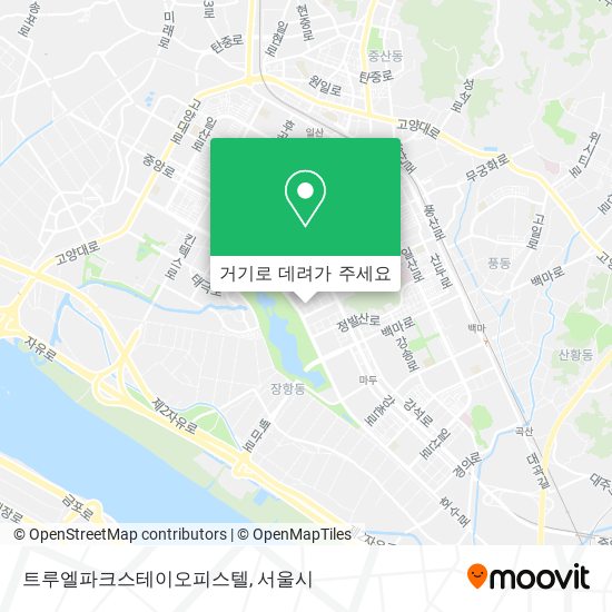 트루엘파크스테이오피스텔 지도