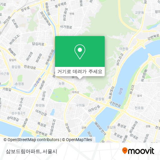 삼보드림아파트 지도