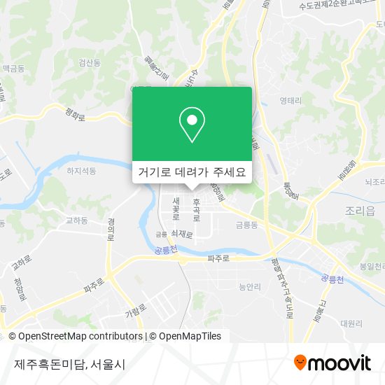 제주흑돈미담 지도