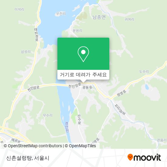 신촌설렁탕 지도