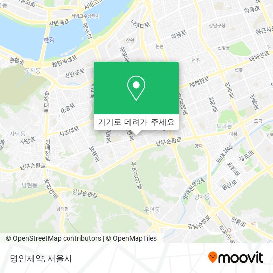 명인제약 지도