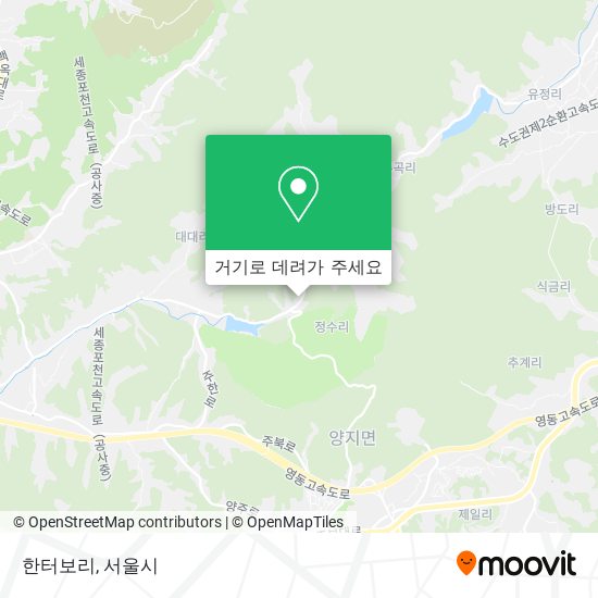 한터보리 지도