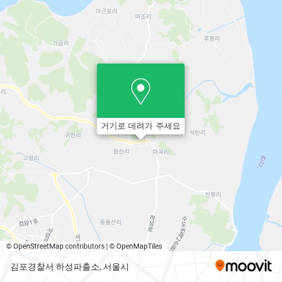 김포경찰서 하성파출소 지도