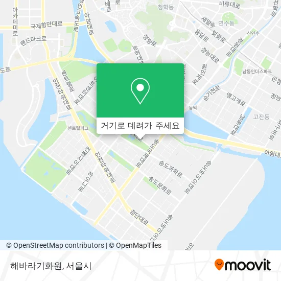 해바라기화원 지도