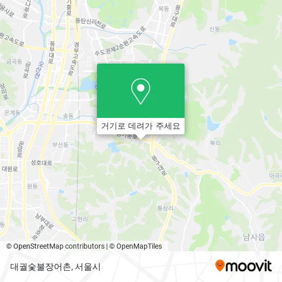 대궐숯불장어촌 지도
